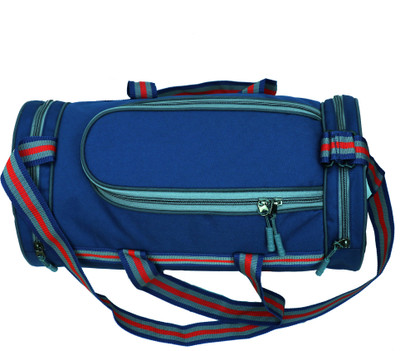 

Interlane M.T Ushape Pattern GYM & Duffle Bag (Blue) Gym Bag(Blue)