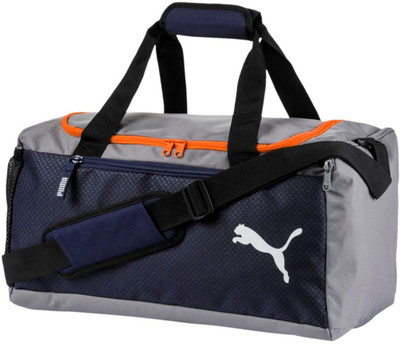 Puma Fundamentals Sports Travel Duffel Bag(Grey)