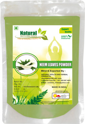

Natural Health and Herbal Products 100% Natural Neem Leaves (AZADIRACHTA INDICA) Powder(227 g)