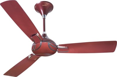 

V-Guard Lepo 48 3 Blade Ceiling Fan(Dazzling Brown, Pack of 1), Maroon