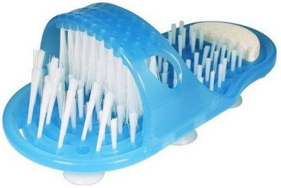 

Tuzech Waterproof Easy Foot Cleaner Shower Slipper for All Age groups ( FOOT SPA)(Blue)