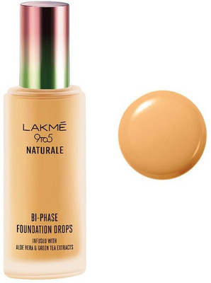 

Lakme 9 to 5 Naturale Foundation Drops Foundation(Rose Silk)