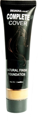 

beinina Compelet Cover Natural Finish Foundation in Tube Shade No 03# Foundation(Warm beige)