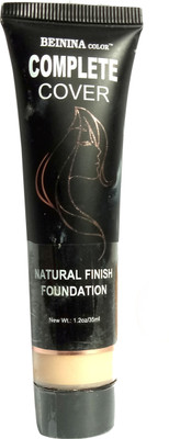 

beinina Compelet Cover Natural Finish Foundation in Tube Shade No 02# Foundation(Rose Fair)
