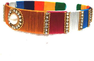 

The Craft House Fancy multicolour silk thread hair band Hair Band(Multicolor)