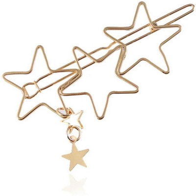 

MYKI Rock Star Hair Pin Rosegold Cluster of Stars For Women & Girls Hair Pin(Gold)