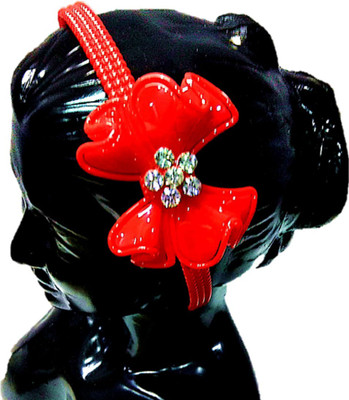 

Proplady Partywear Stylish Hair Band, Head Band, Hair Accessory Set(Red)
