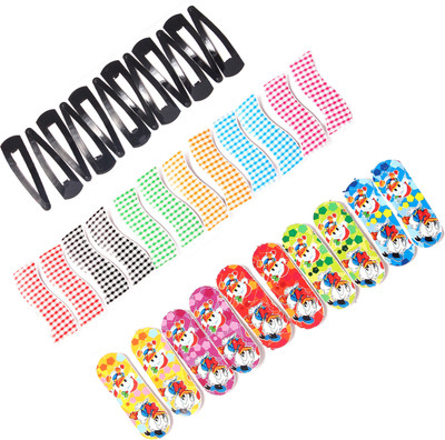 

AANJNEY TIC TAC PRINTED PINS Tic Tac Clip, Hair Clip, Hair Pin(Multicolor)