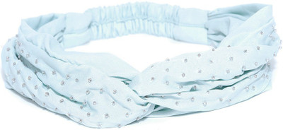 

Tarbiya Kraft Women Embellished Satin Hairband Hair Band(Blue)