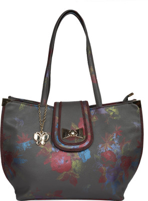 

Butterflies Hand-held Bag(Grey)