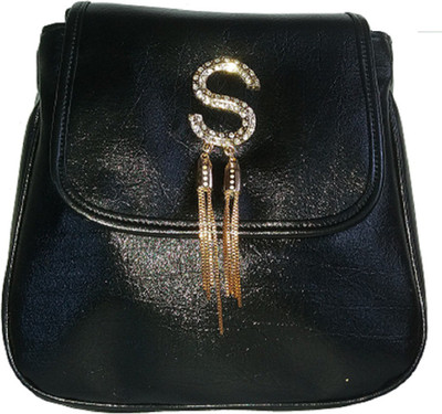 

HEENA FASHION Sling Bag(Black)