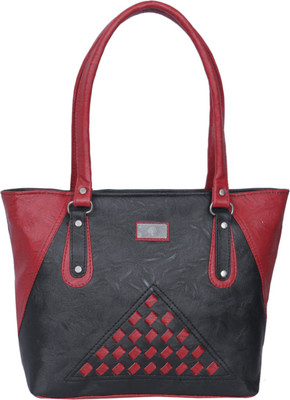 Janata Shoulder Bag(Black, Red)