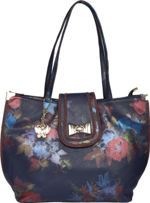 

Butterflies Hand-held Bag(Blue)