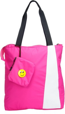 

JG Shoppe Shoulder Bag(Pink, White)