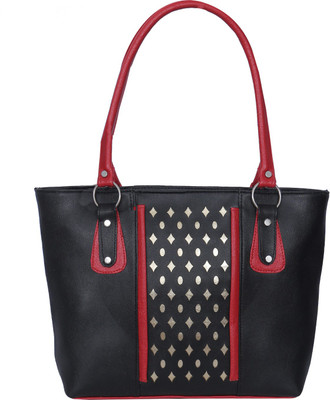 

Janata Shoulder Bag(Black, Red)