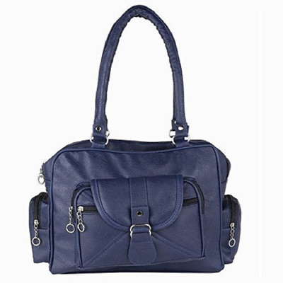 

mango star Messenger Bag(Blue)