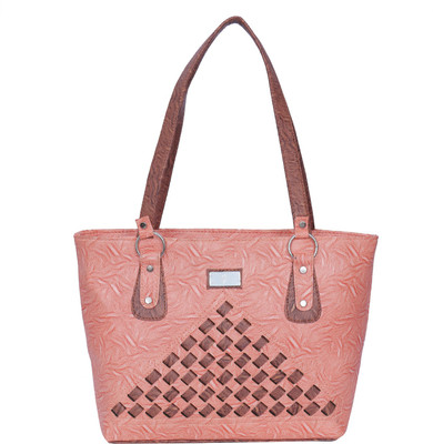 

Janata Shoulder Bag(Pink, Brown), Brown;pink