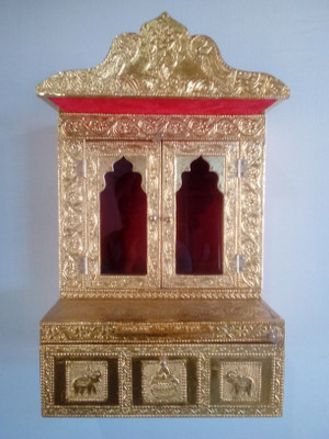

Dinesh Handicraft Metal Home Temple(Height: 51 cm)