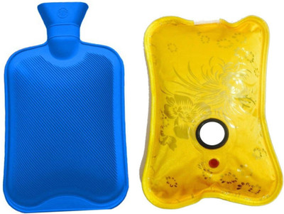 

CRETO Super Comfort T -099 2 Pack Combo of Electric Hot water bag and Non Electric Hot Water Bottle 1 L Hot Water Bag(Multicolor)