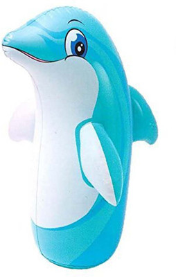 

rs RST INFLATABLE HIT ME DOLPHIN (Blue) Inflatable Play Gym(Blue)