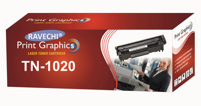 

Ravechi Brother TN-1020 Single Color Ink Toner(Black)