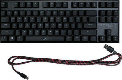 

HyperX Alloy FPS Pro Tenkeyless Mechanical Cherry MX Blue Wired USB Gaming Keyboard(Black)