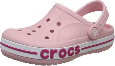 

Crocs Boys & Girls Slip-on Clogs(Pink, Cerulean blue