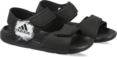 

ADIDAS Boys & Girls Slip-on Sports Sandals(Black, Cblack/ftwwht/cblack