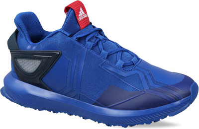 

ADIDAS Boys Lace Running Shoes(Blue, Croyal/scarle/conavy