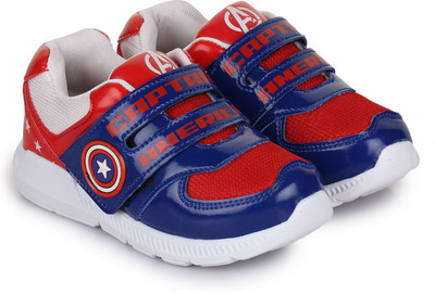 

Avengers Boys Velcro Running Shoes(Blue