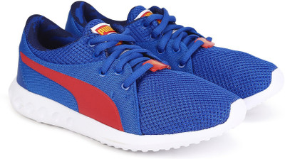 

Puma Boys & Girls Lace Running Shoes(Blue, Lapis blue-puma red