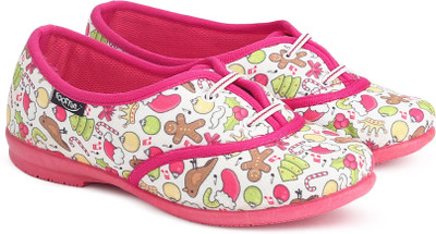 

Footfun Boys Lace Sneakers(Pink