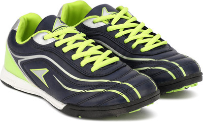 

Power Boys Lace Cricket Shoes(Dark Blue, Green