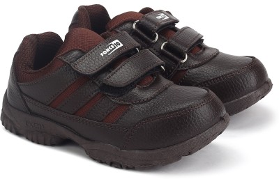 

Force 10 Boys Velcro Running Shoes(Brown