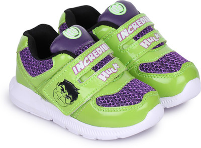 

Marvel Boys Velcro Running Shoes(Green