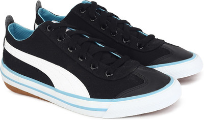 

Puma Boys & Girls Lace Sneakers(Black, Puma black-puma white-nrgy tur