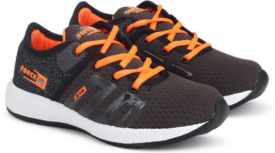 

Force 10 Boys Lace Running Shoes(Grey, Orange