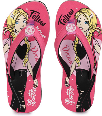 

Barbie Girls Slip On Slipper Flip Flop(Pink