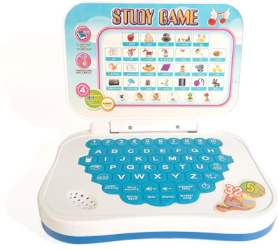 

Miss & Chief Polly Pocket Learning Laptop(Blue)