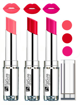 

Forsure Best Collection Velvet Matte Lip Color Combo at Wholesale Rate(Peach,Ruby Red,Rose Red, 12 g)