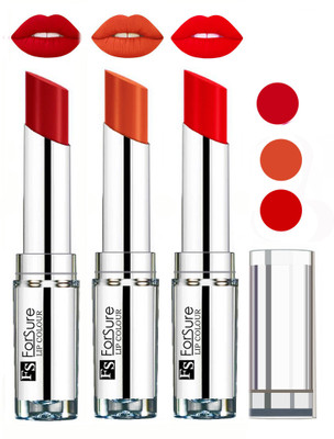 

Forsure Best Collection Velvet Matte Lip Color Combo at Wholesale Rate(Sweet Red,Brick Nude,Hot Red, 12 g)