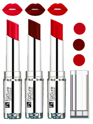 

Forsure Best Collection Velvet Matte Lip Color Combo at Wholesale Rate(Ruby Red,Maroon,Romantic Red, 12 g)