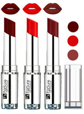 

Forsure Best Collection Velvet Matte Lip Color Combo at Wholesale Rate(Maroon,Orange,Wine, 12 g)