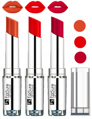 

Forsure Best Collection Velvet Matte Lip Color Combo at Wholesale Rate(Brick Nude,Hot Red,Magenta, 12 g)