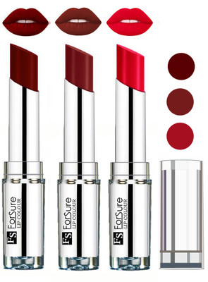 

Forsure Best Collection Velvet Matte Lip Color Combo at Wholesale Rate(Maroon,Wine,Ruby Red, 12 g)