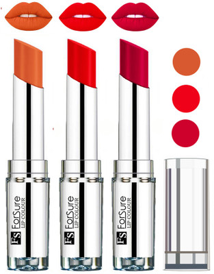 

Forsure Best Collection Velvet Matte Lip Color Combo at Wholesale Rate(Nude,Hot Red,Magenta, 12 g)