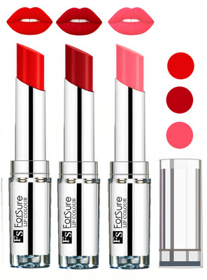 

Forsure Best Collection Velvet Matte Lip Color Combo at Wholesale Rate(Orange,Sweet Red,Peach, 12 g)