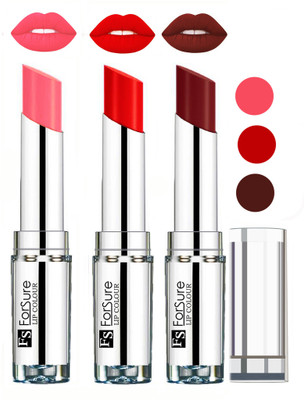 

Forsure Best Collection Velvet Matte Lip Color Combo at Wholesale Rate(Peach,Orange,Wine, 12 g)