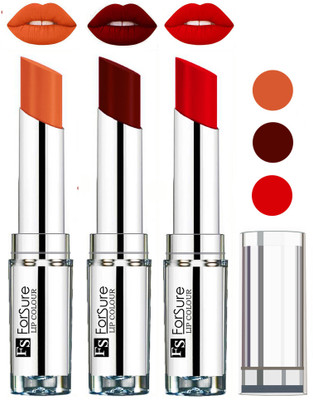 

Forsure Best Collection Velvet Matte Lip Color Combo at Wholesale Rate(Nude,Maroon,Romantic Red, 12 g)