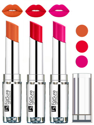 

Forsure Best Collection Velvet Matte Lip Color Combo at Wholesale Rate(Nude,Ruby Red,Rose Pink, 12 g)